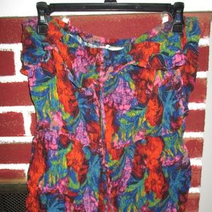 FLORAL MULTICOLOR ROMPER